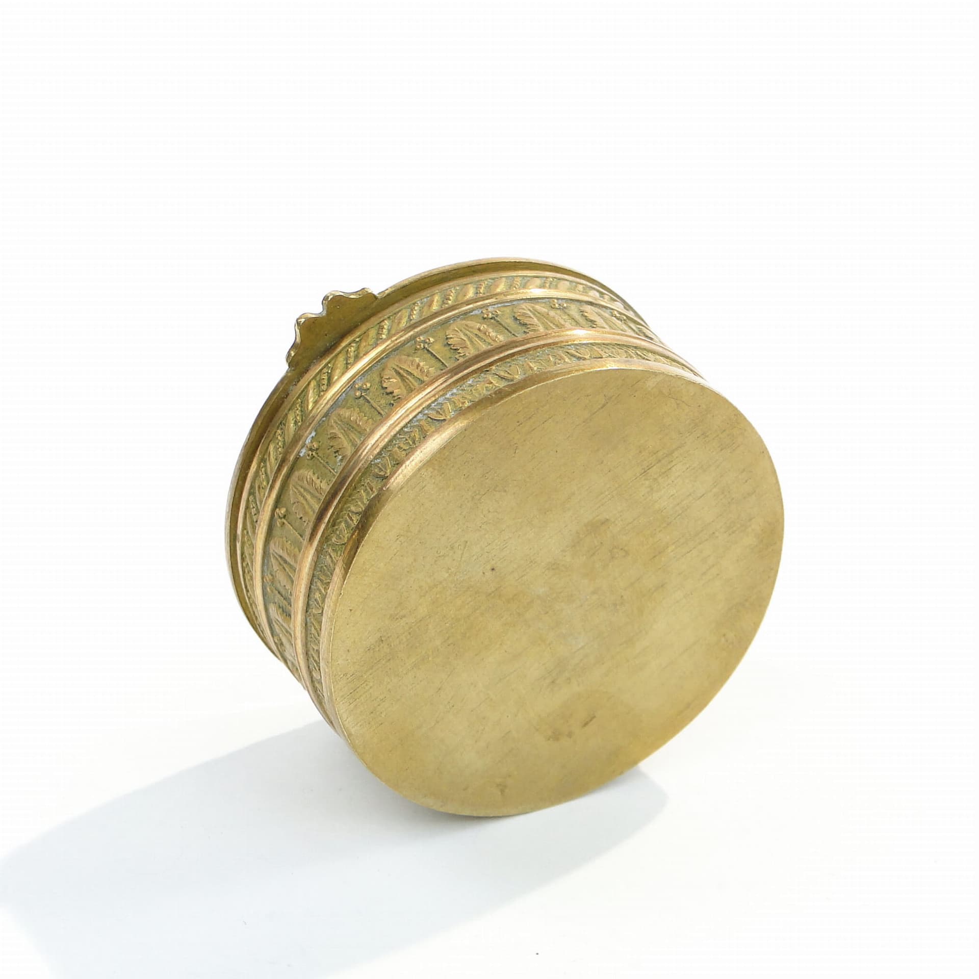 Pudełko na biżuterię Belle Époque, złoto, brąz, Francja, XIX w. - 287927