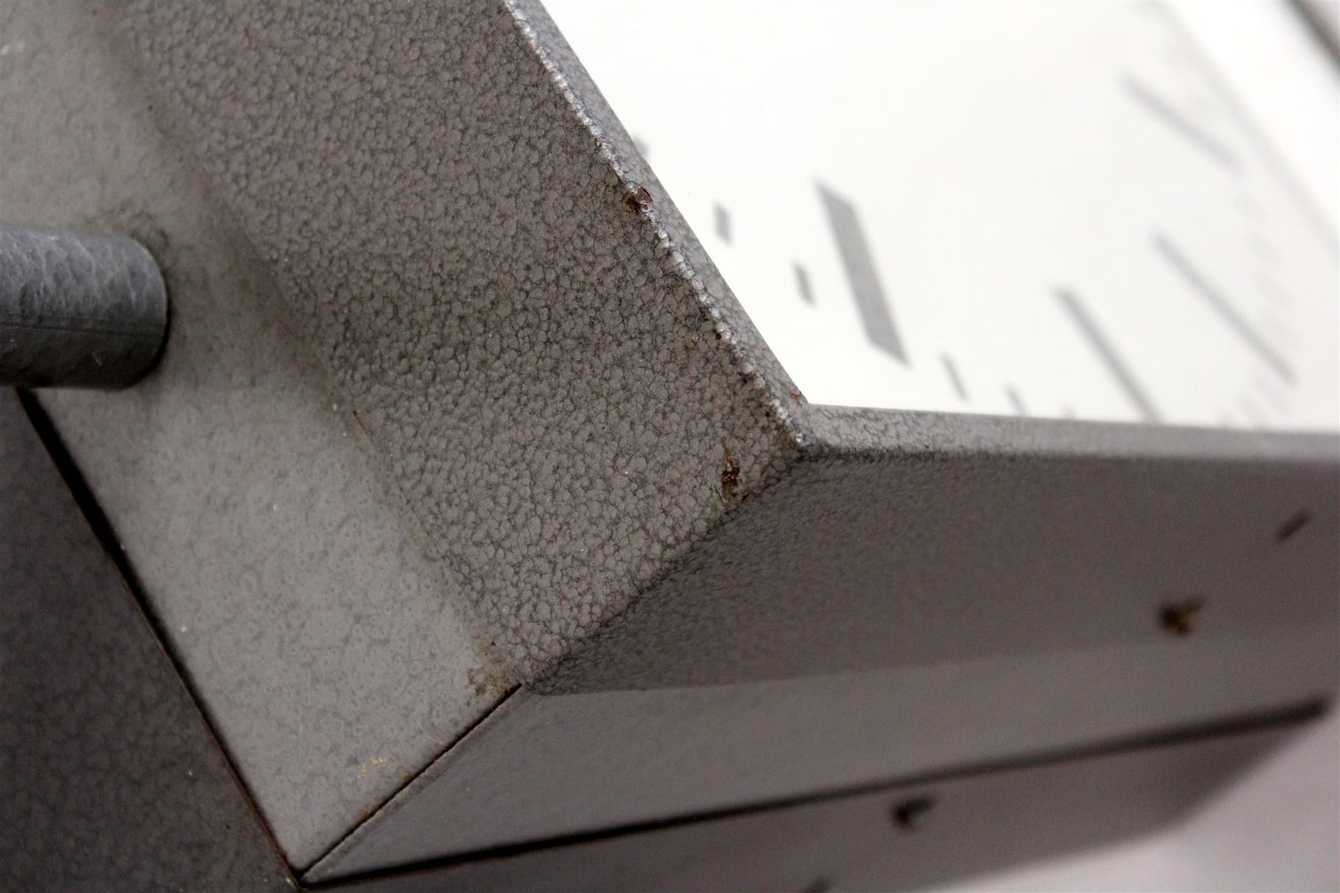 Zegar kolejowy dwustronny, szary, Czechosłowacja, lata 80. - 288041