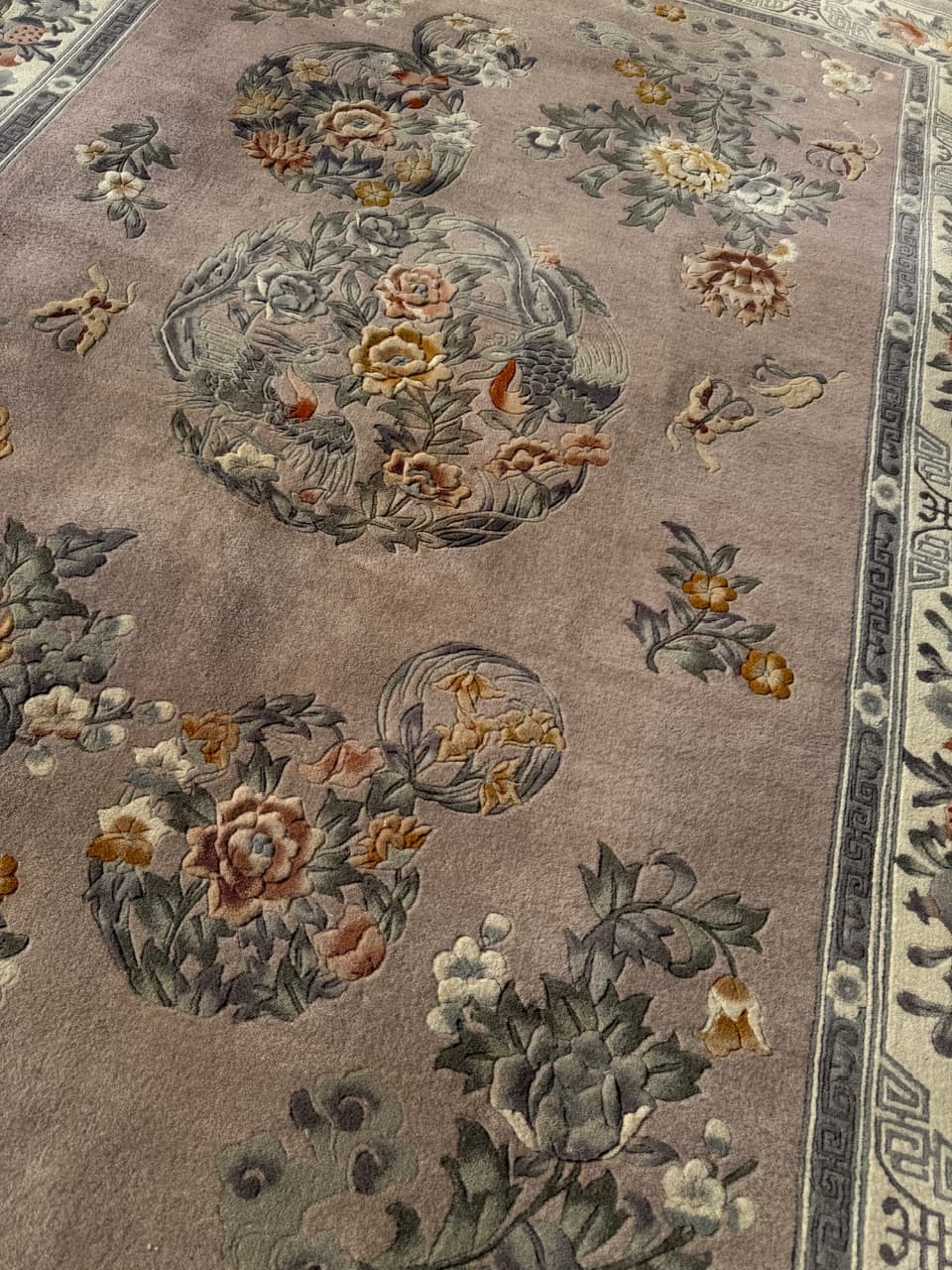 Dywan chiński, multikolor, wełna kaszmirowa, Chiny, 265x170 cm - 288105