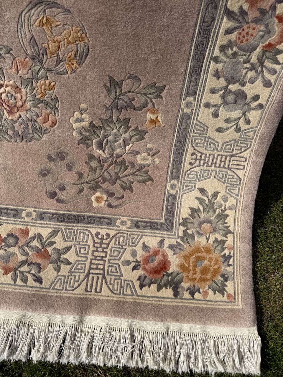 Dywan chiński, multikolor, wełna kaszmirowa, Chiny, 265x170 cm - 288096