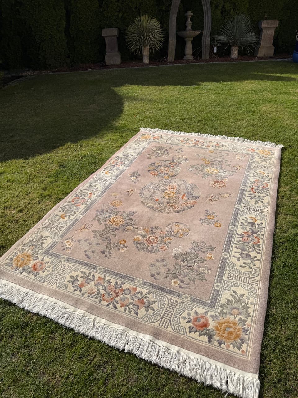 Dywan chiński, multikolor, wełna kaszmirowa, Chiny, 265x170 cm - 288103