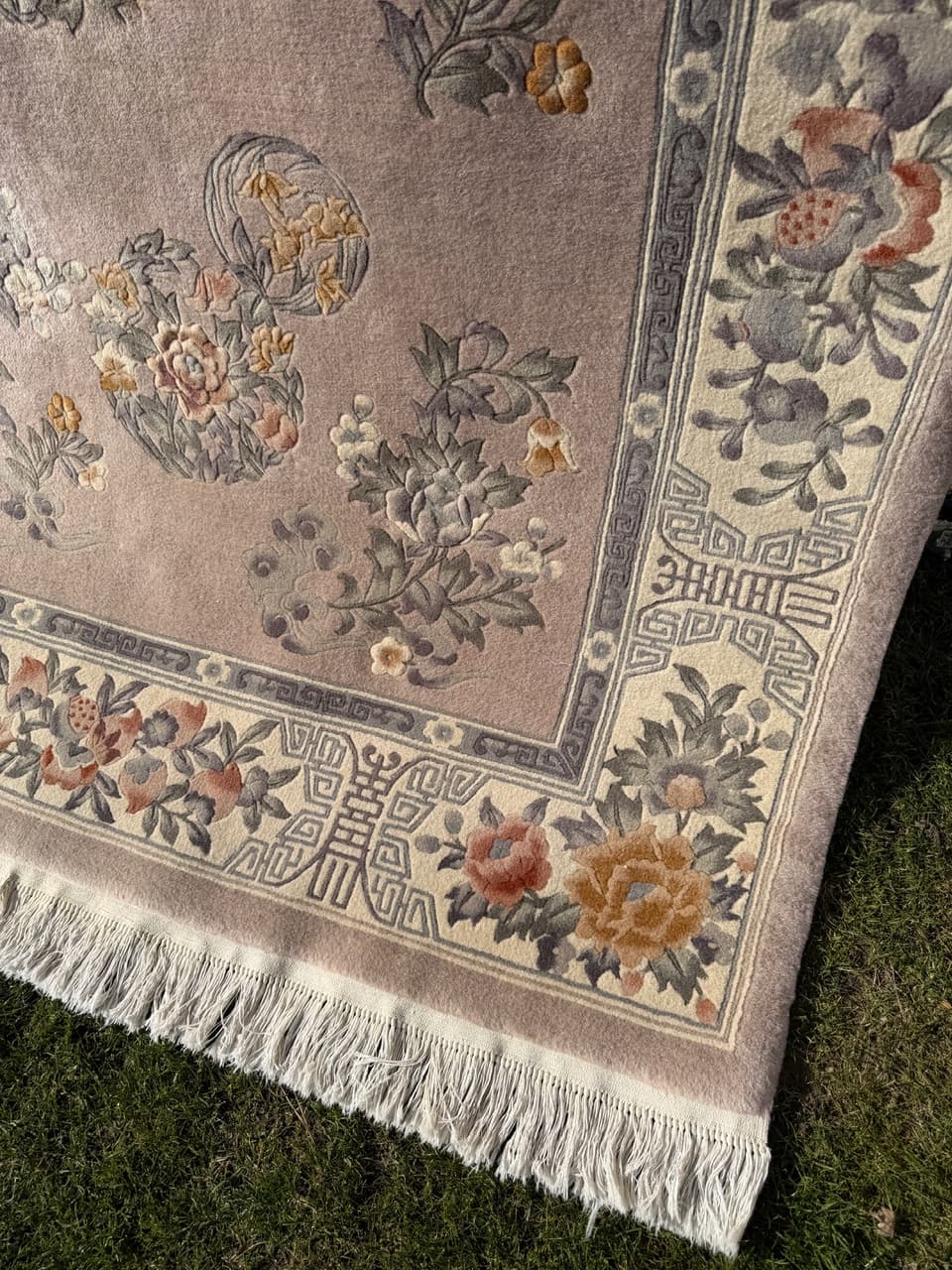 Dywan chiński, multikolor, wełna kaszmirowa, Chiny, 265x170 cm - 288100