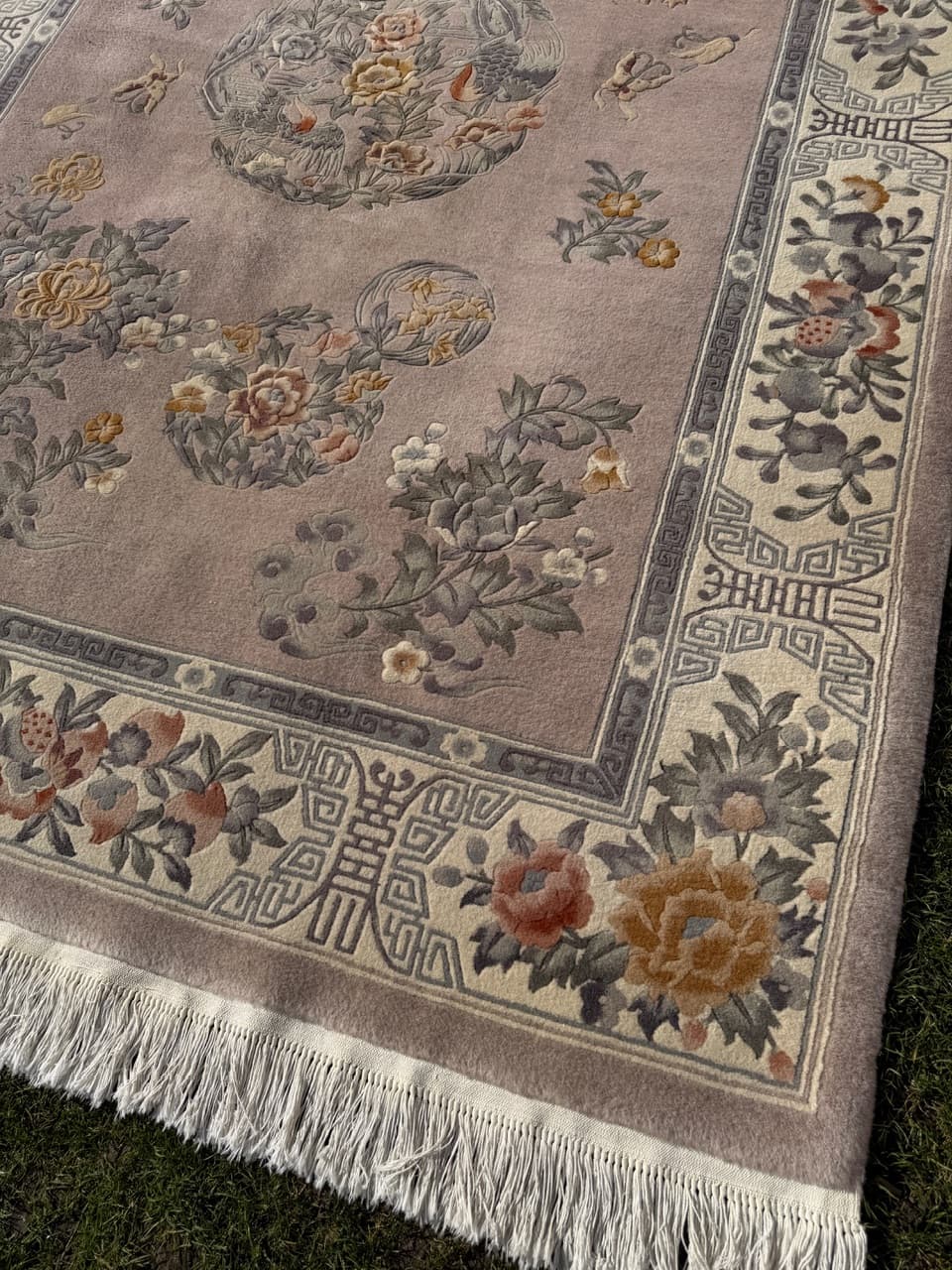 Dywan chiński, multikolor, wełna kaszmirowa, Chiny, 265x170 cm - 288104