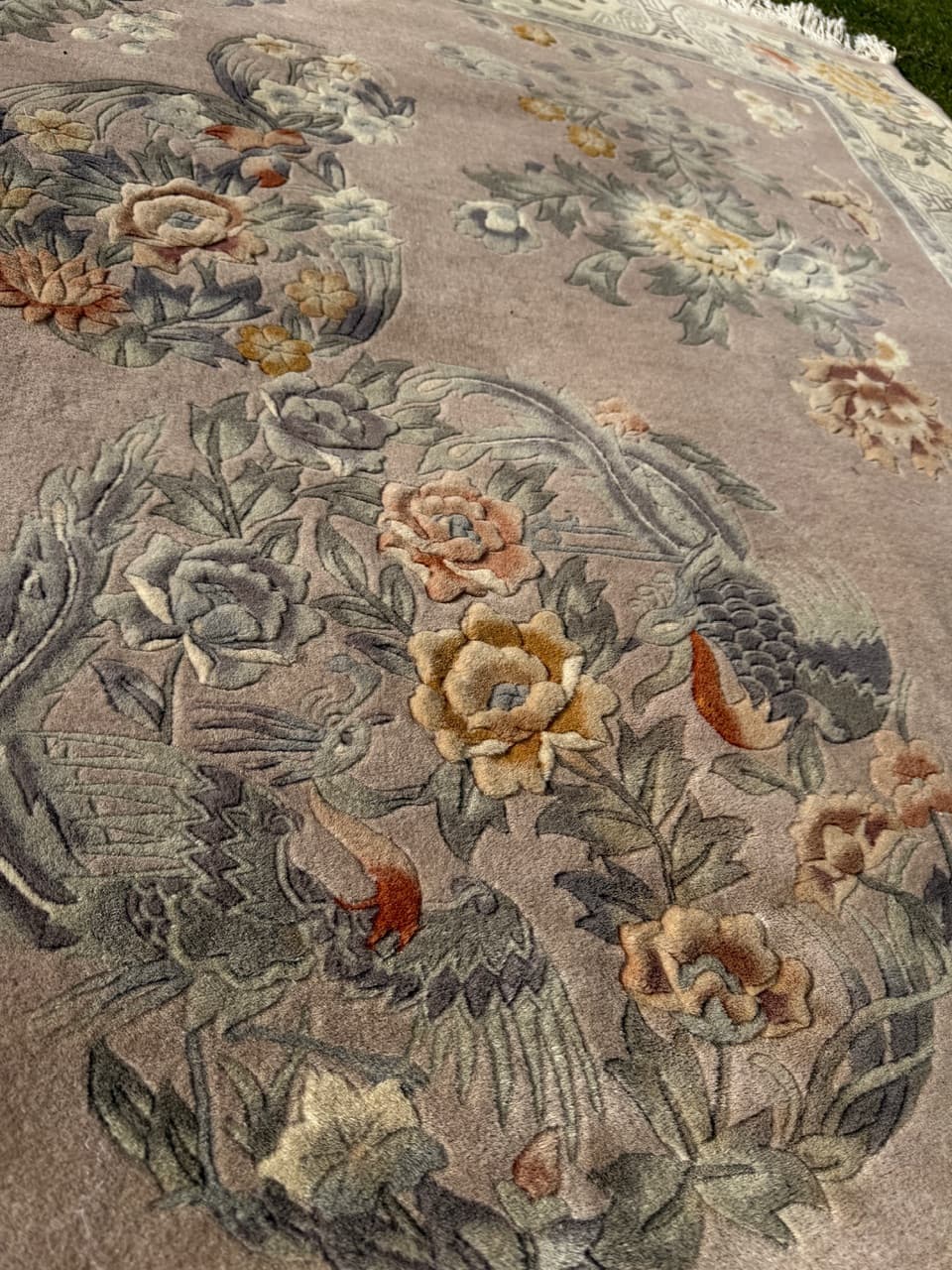 Dywan chiński, multikolor, wełna kaszmirowa, Chiny, 265x170 cm - 288108