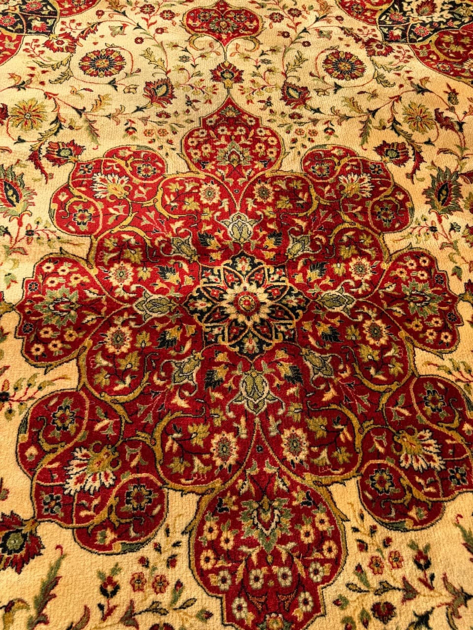 Dywan, kaszmirowo-perski, multikolor, wełna, Niemcy - 288147