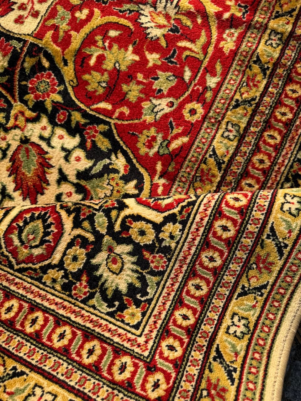 Dywan, kaszmirowo-perski, multikolor, wełna, Niemcy - 288150