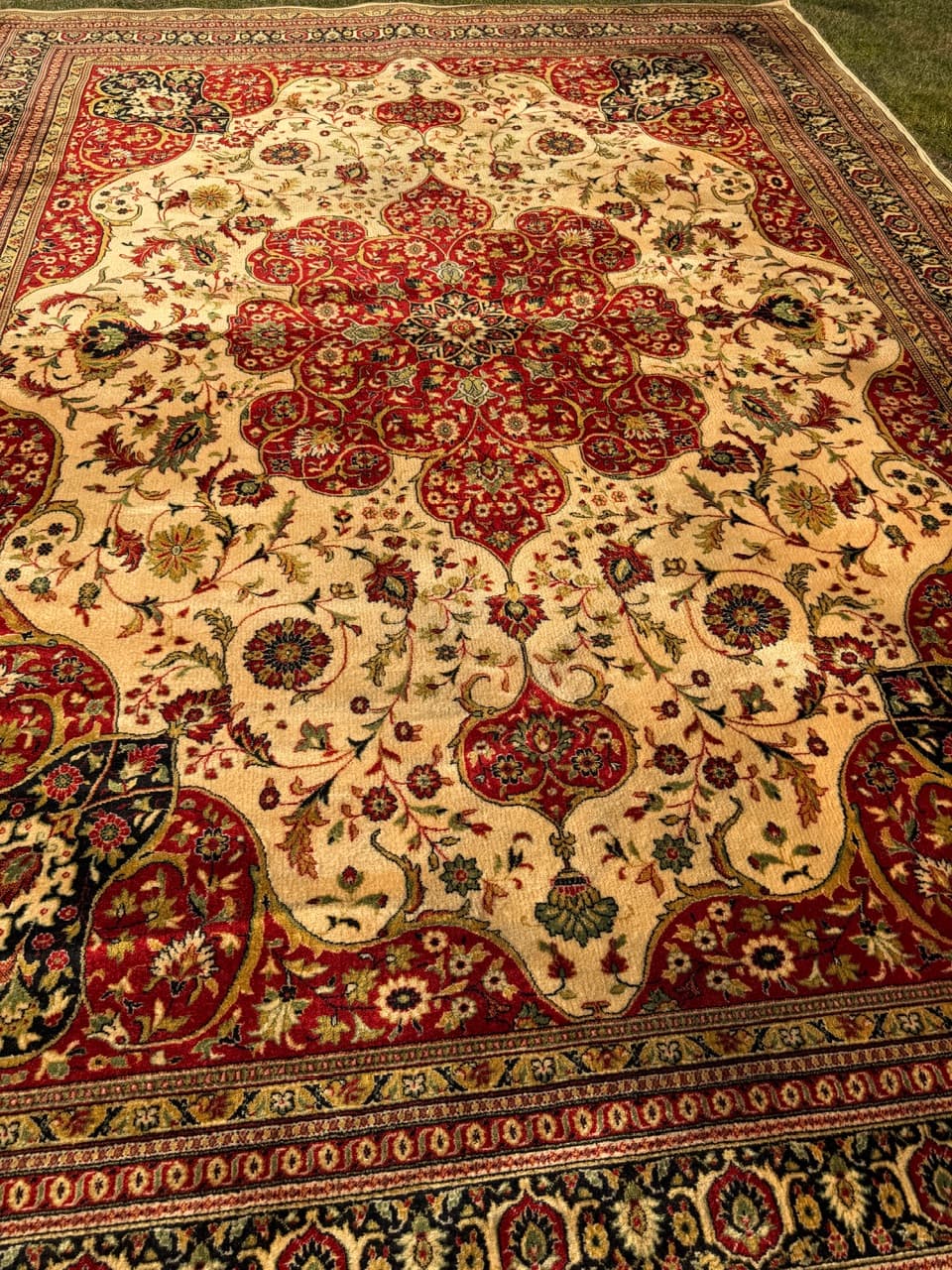 Dywan, kaszmirowo-perski, multikolor, wełna, Niemcy - 288146