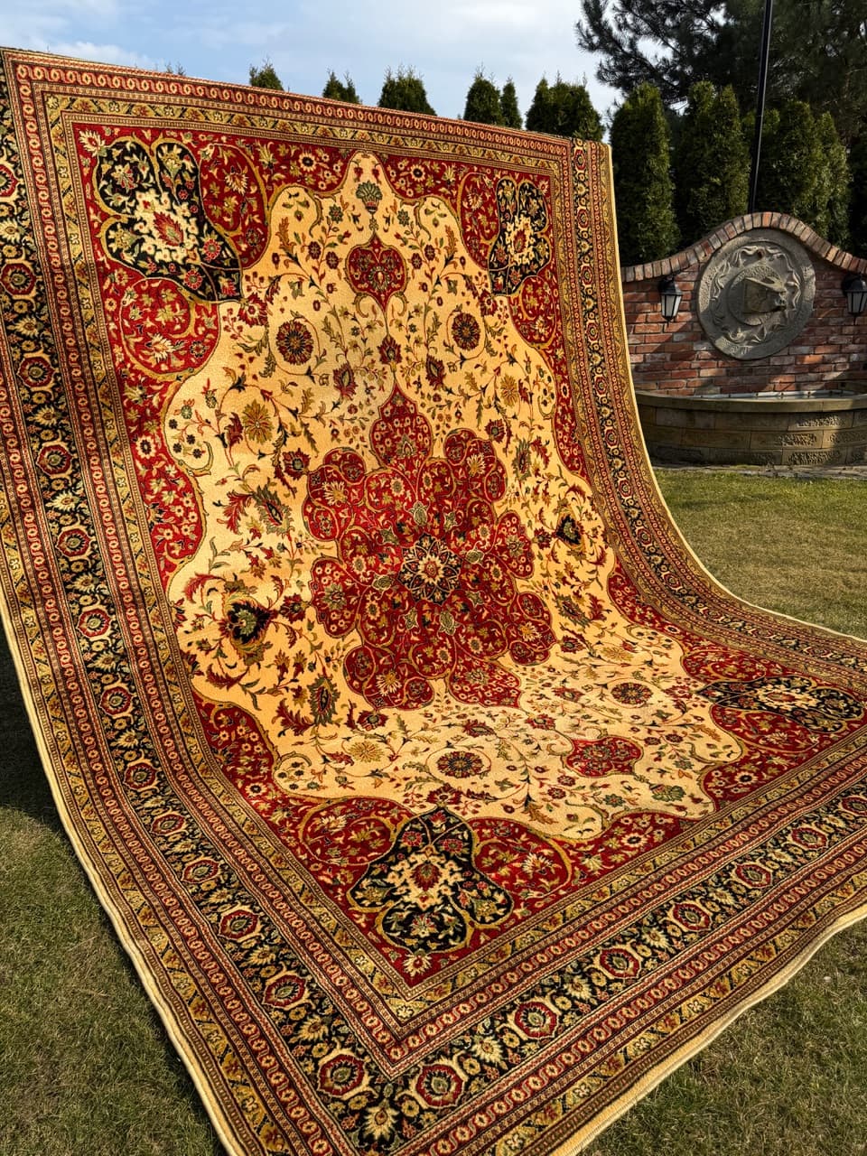 Dywan, kaszmirowo-perski, multikolor, wełna, Niemcy - 288141