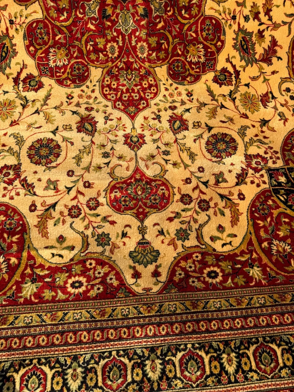 Dywan, kaszmirowo-perski, multikolor, wełna, Niemcy - 288144