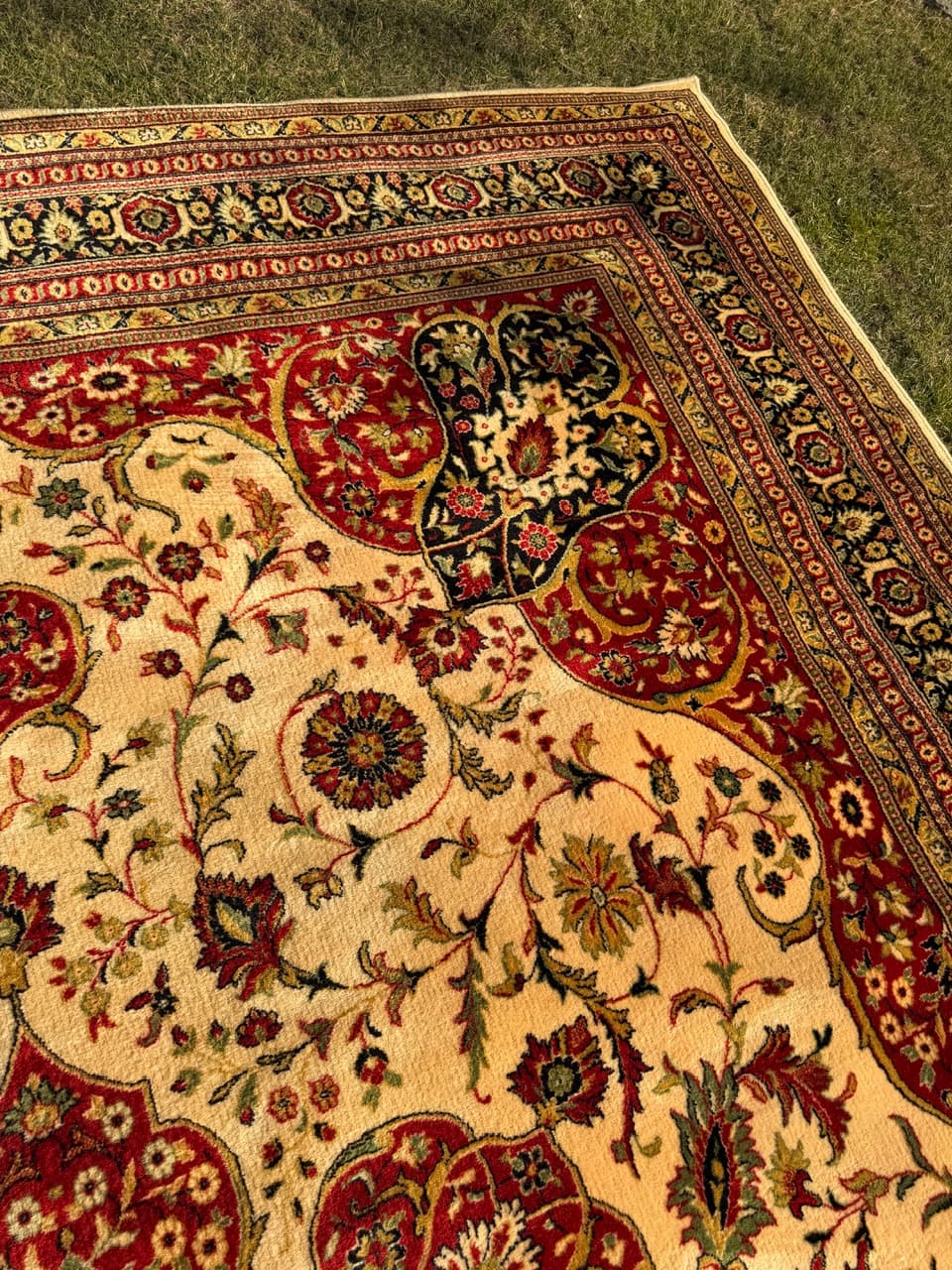 Dywan, kaszmirowo-perski, multikolor, wełna, Niemcy - 288148