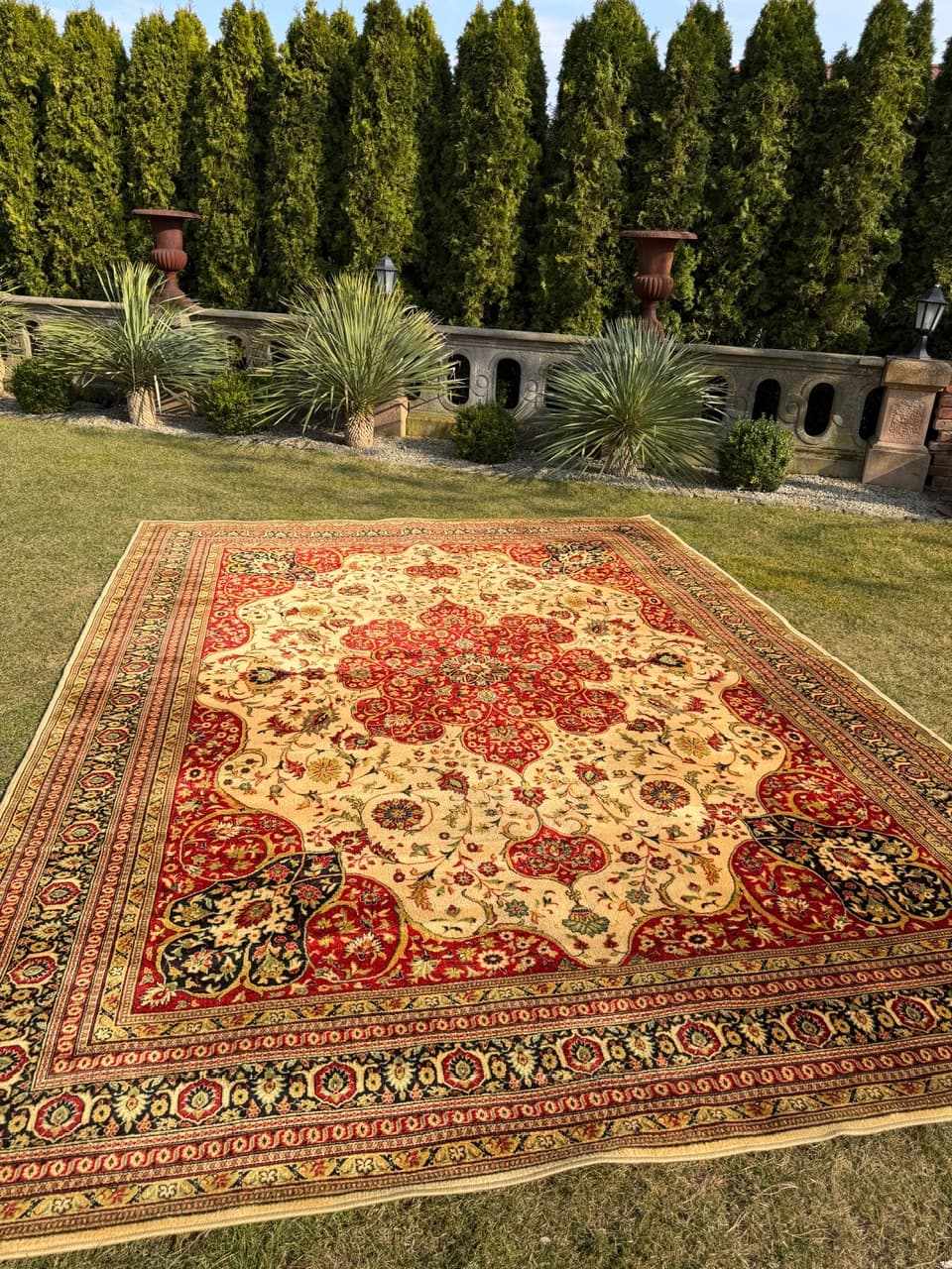 Dywan, kaszmirowo-perski, multikolor, wełna, Niemcy - 288145