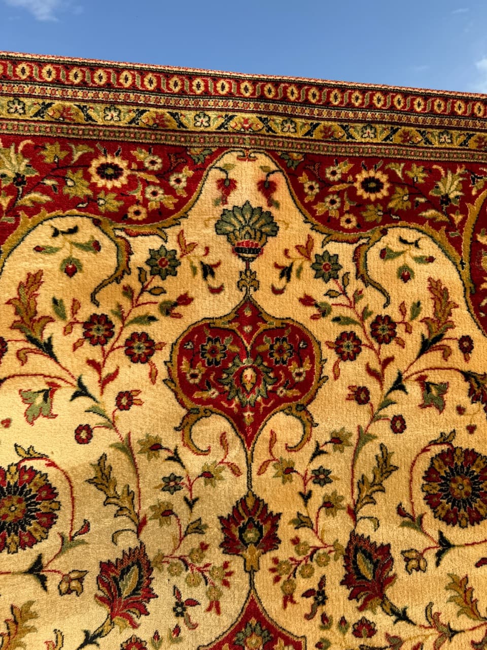 Dywan, kaszmirowo-perski, multikolor, wełna, Niemcy - 288140