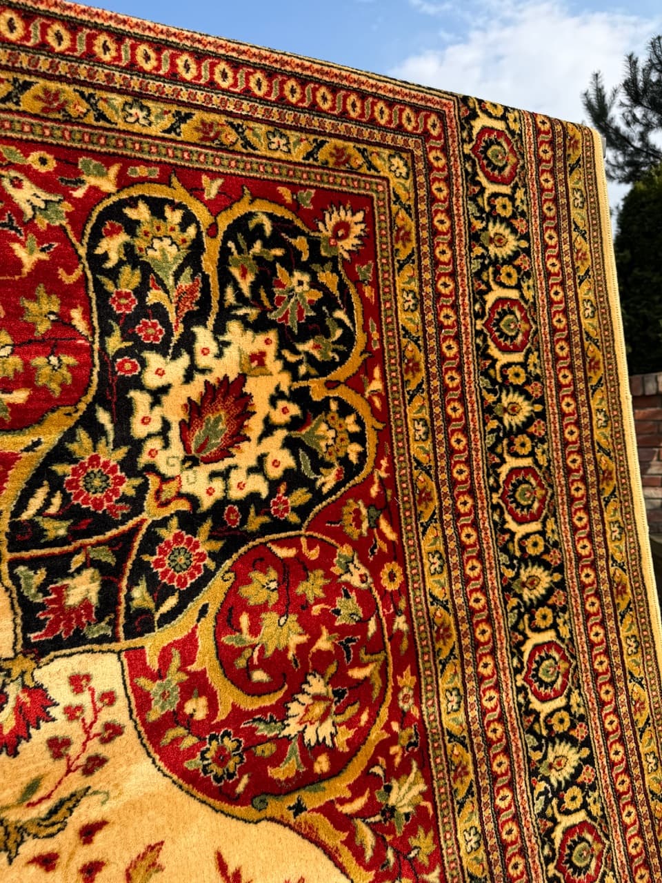 Dywan, kaszmirowo-perski, multikolor, wełna, Niemcy - 288139