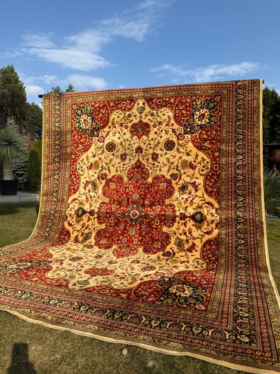 Dywan, kaszmirowo-perski, multikolor, wełna, Niemcy - 288143