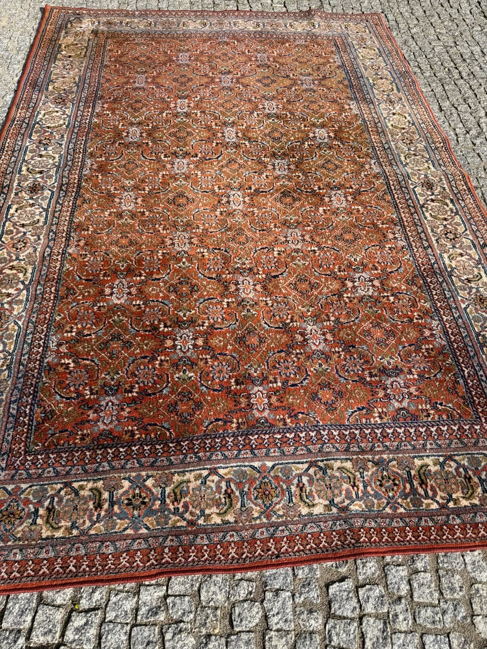 Dywan Indo Bidjar, 290x195 cm, multikolor, wełna, Indie - 288214