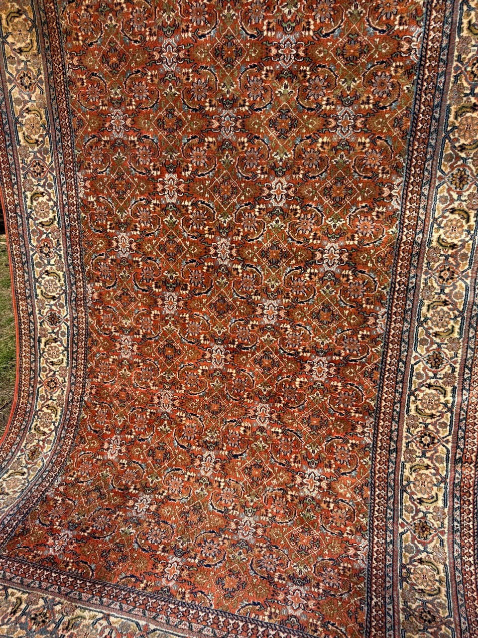 Dywan Indo Bidjar, 290x195 cm, multikolor, wełna, Indie - 288212