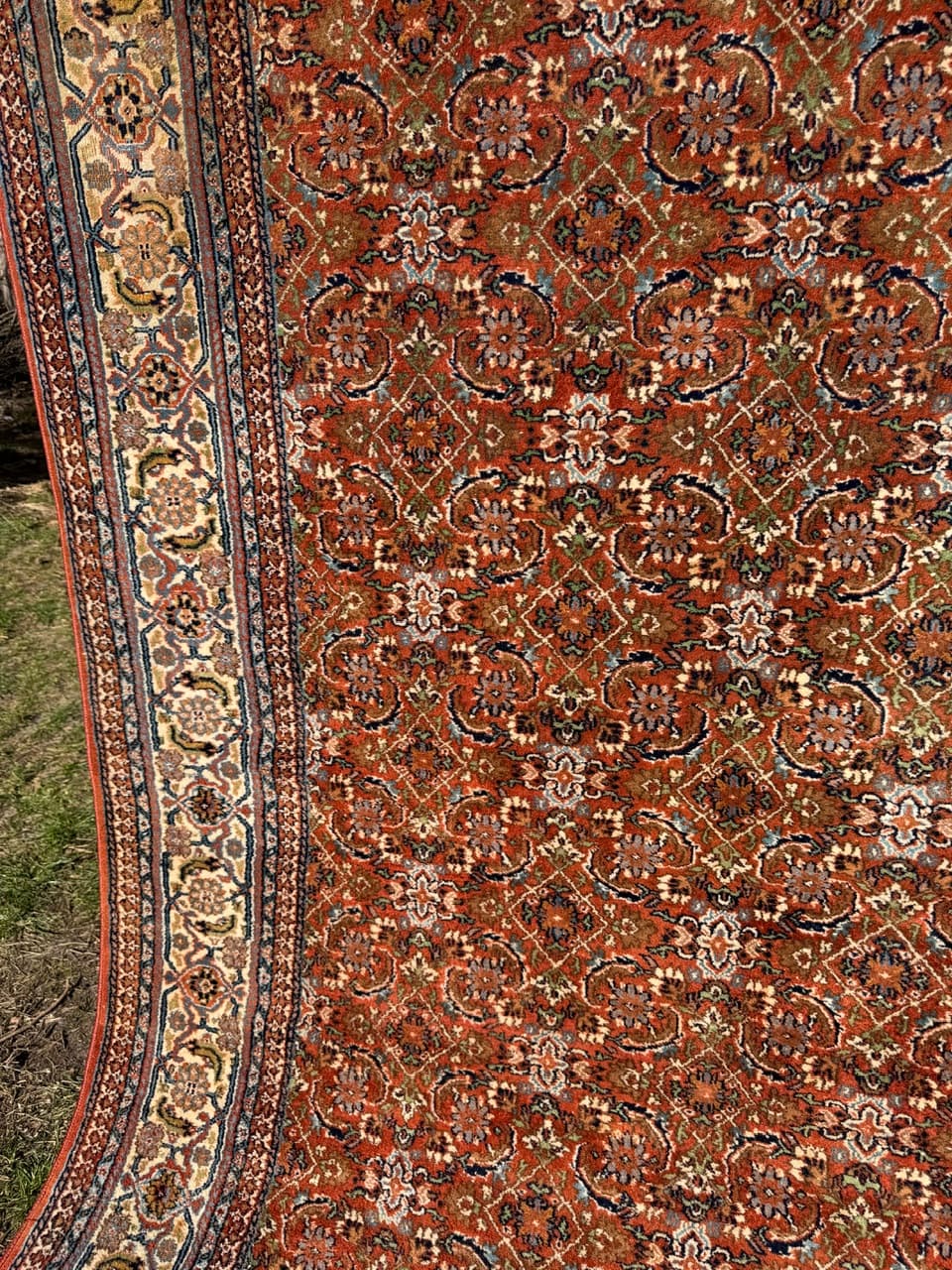 Dywan Indo Bidjar, 290x195 cm, multikolor, wełna, Indie - 288211