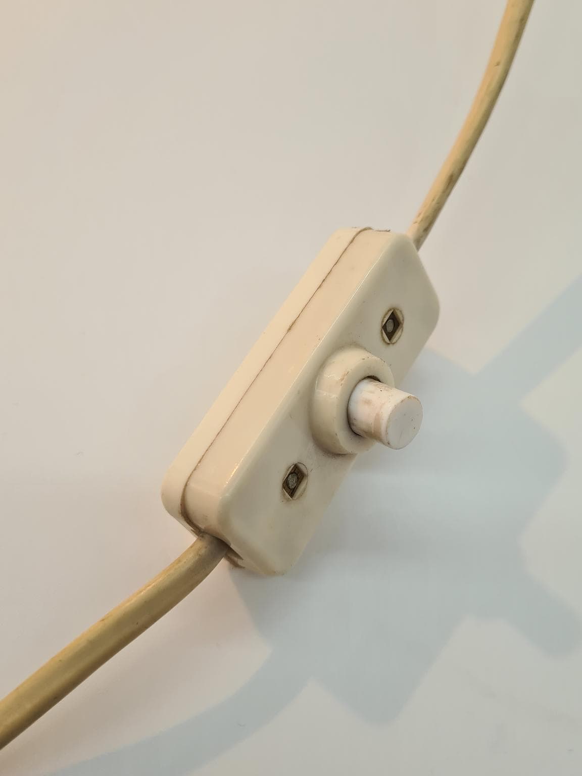 Desk lamp, red metal, Elma, 1970s - 288236