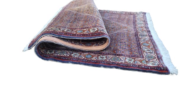 Dywan Bidjar Takab 117x190 cm, multikolor, wełna, Iran, lata 70. - WYMIARY