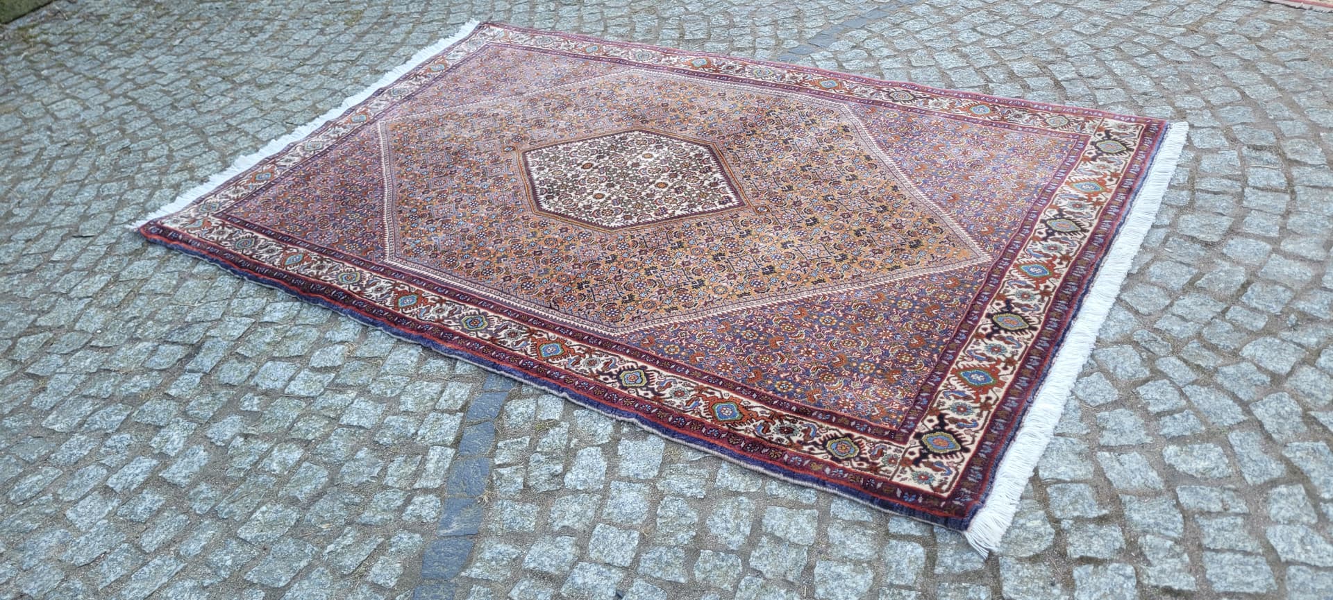 Dywan Bidjar Takab 117x190 cm, multikolor, wełna, Iran, lata 70. - 288320