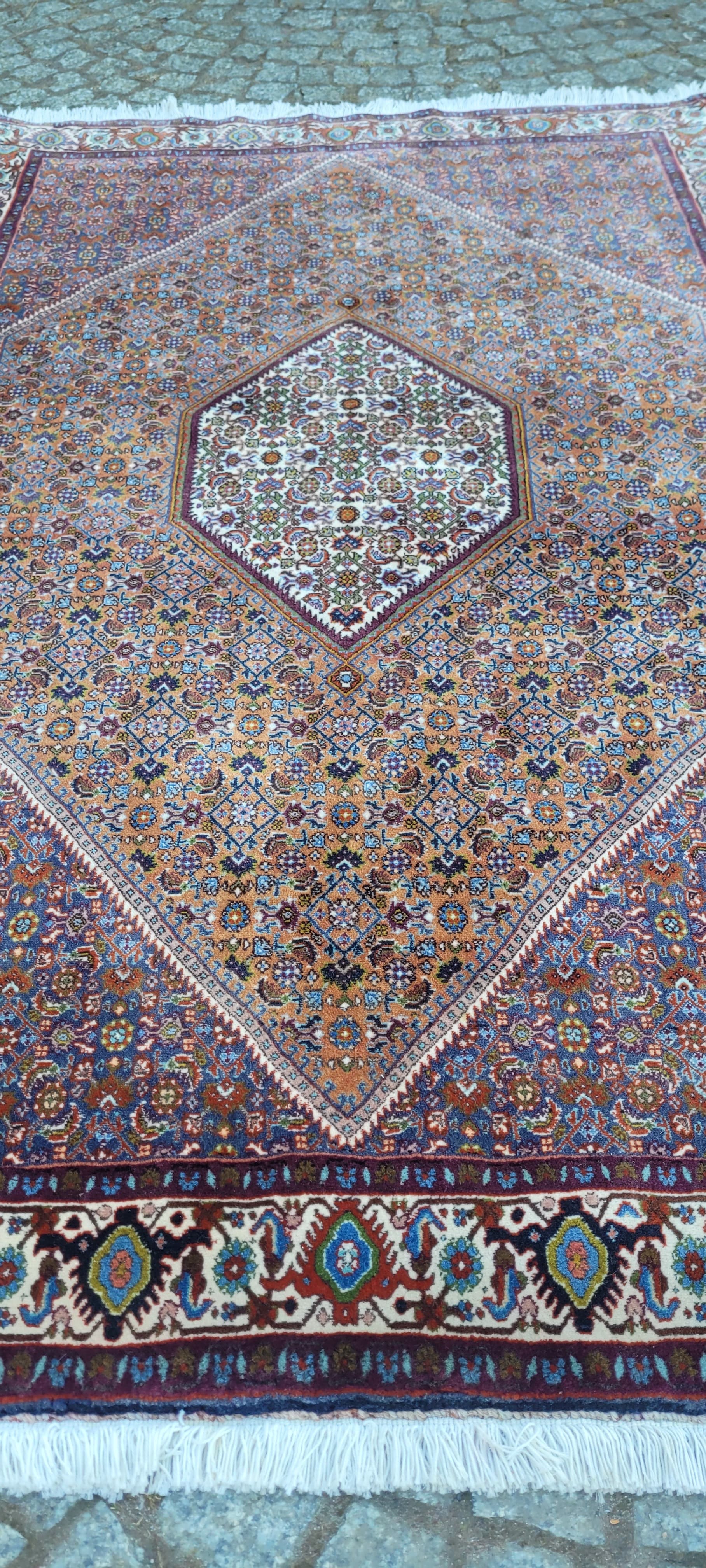 Dywan Bidjar Takab 117x190 cm, multikolor, wełna, Iran, lata 70. - 288317