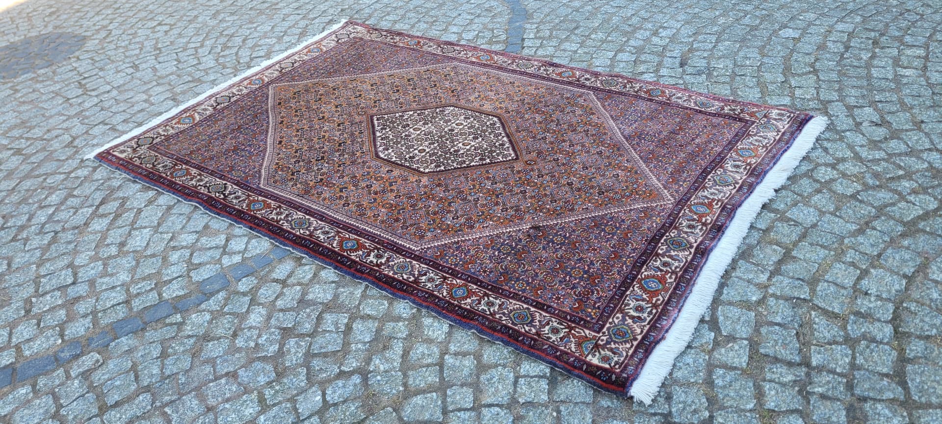 Dywan Bidjar Takab 117x190 cm, multikolor, wełna, Iran, lata 70. - 288321