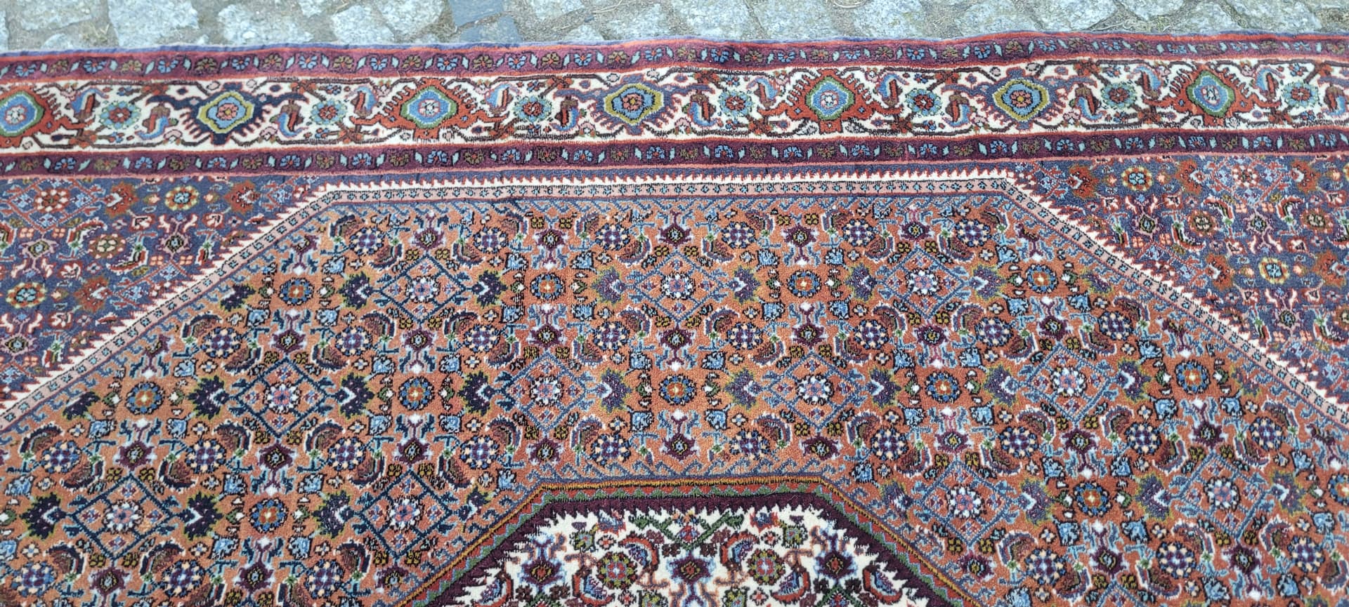 Dywan Bidjar Takab 117x190 cm, multikolor, wełna, Iran, lata 70. - 288325