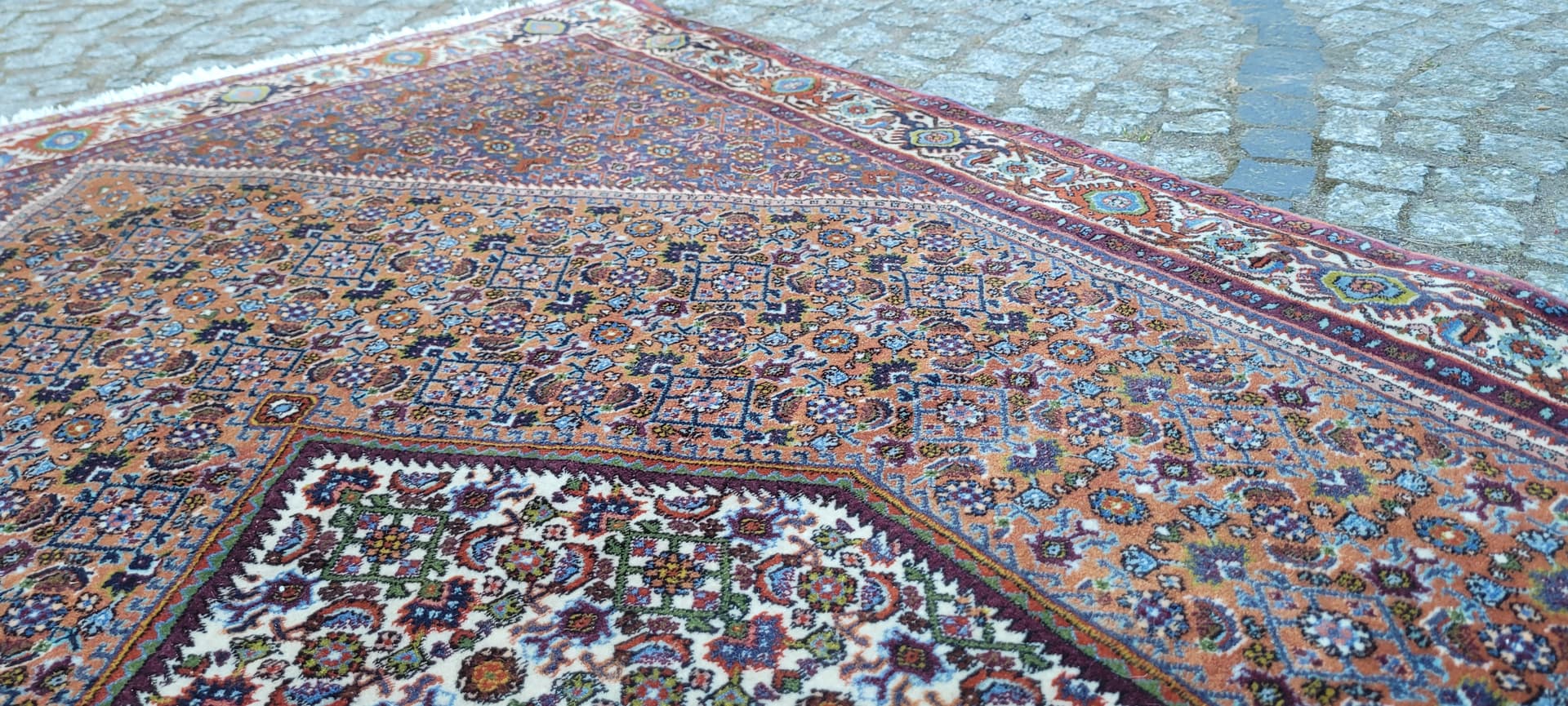 Dywan Bidjar Takab 117x190 cm, multikolor, wełna, Iran, lata 70. - 288313