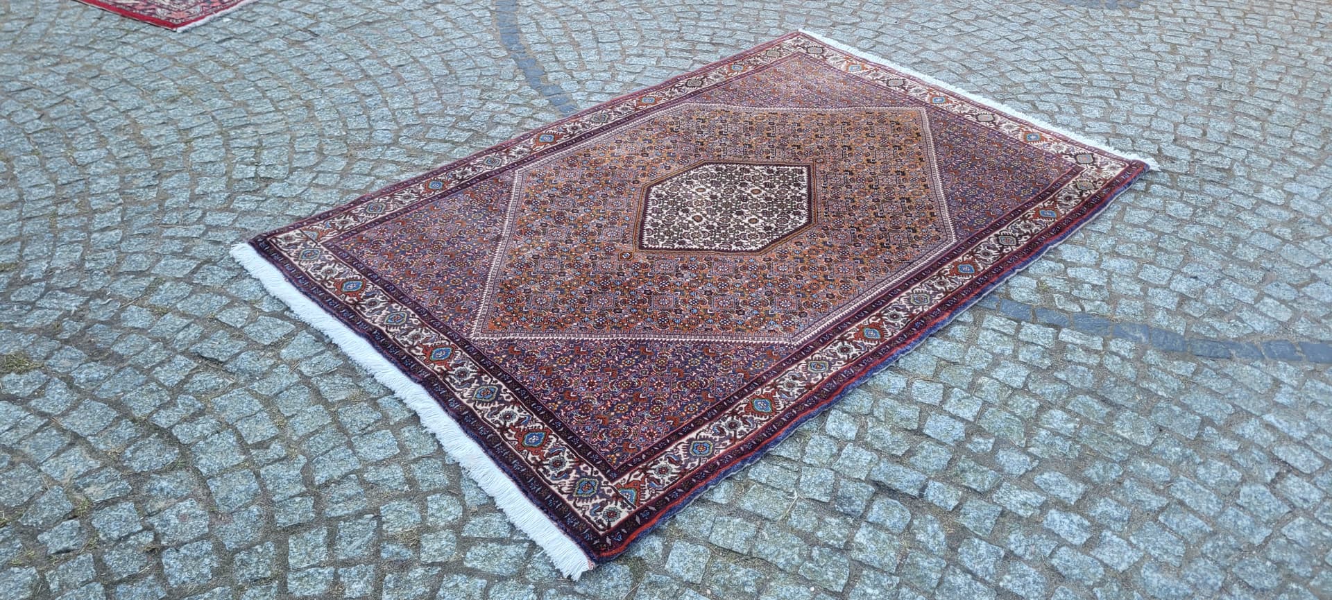 Dywan Bidjar Takab 117x190 cm, multikolor, wełna, Iran, lata 70. - 288323