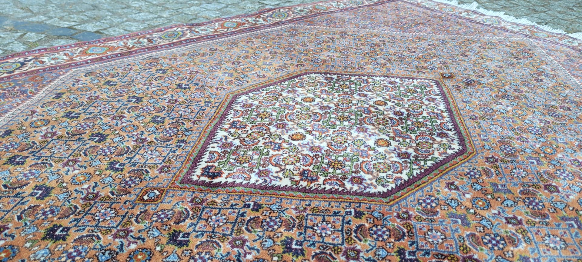 Dywan Bidjar Takab 117x190 cm, multikolor, wełna, Iran, lata 70. - 288316