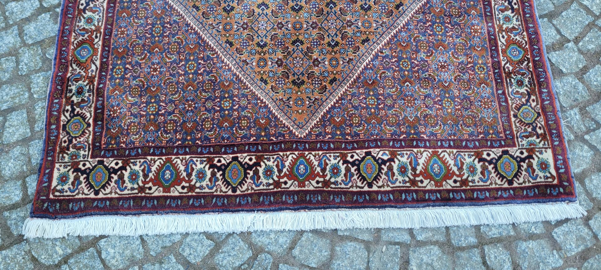 Dywan Bidjar Takab 117x190 cm, multikolor, wełna, Iran, lata 70. - 288324