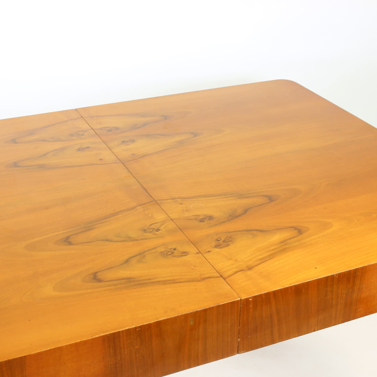 Stół jadalniany rozkładany, brązowy, drewno, Tatra Nabytok, Czechy, lata 50. - 288361