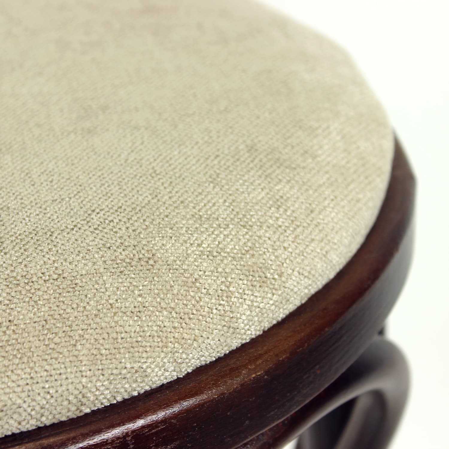 Stołek barowy No. 73, brązowy, drewno, TON, Czechy, lata 50. - 288401