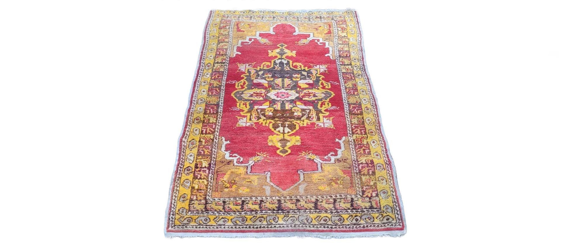 Anatolian rug, multicolor wool, Turkey