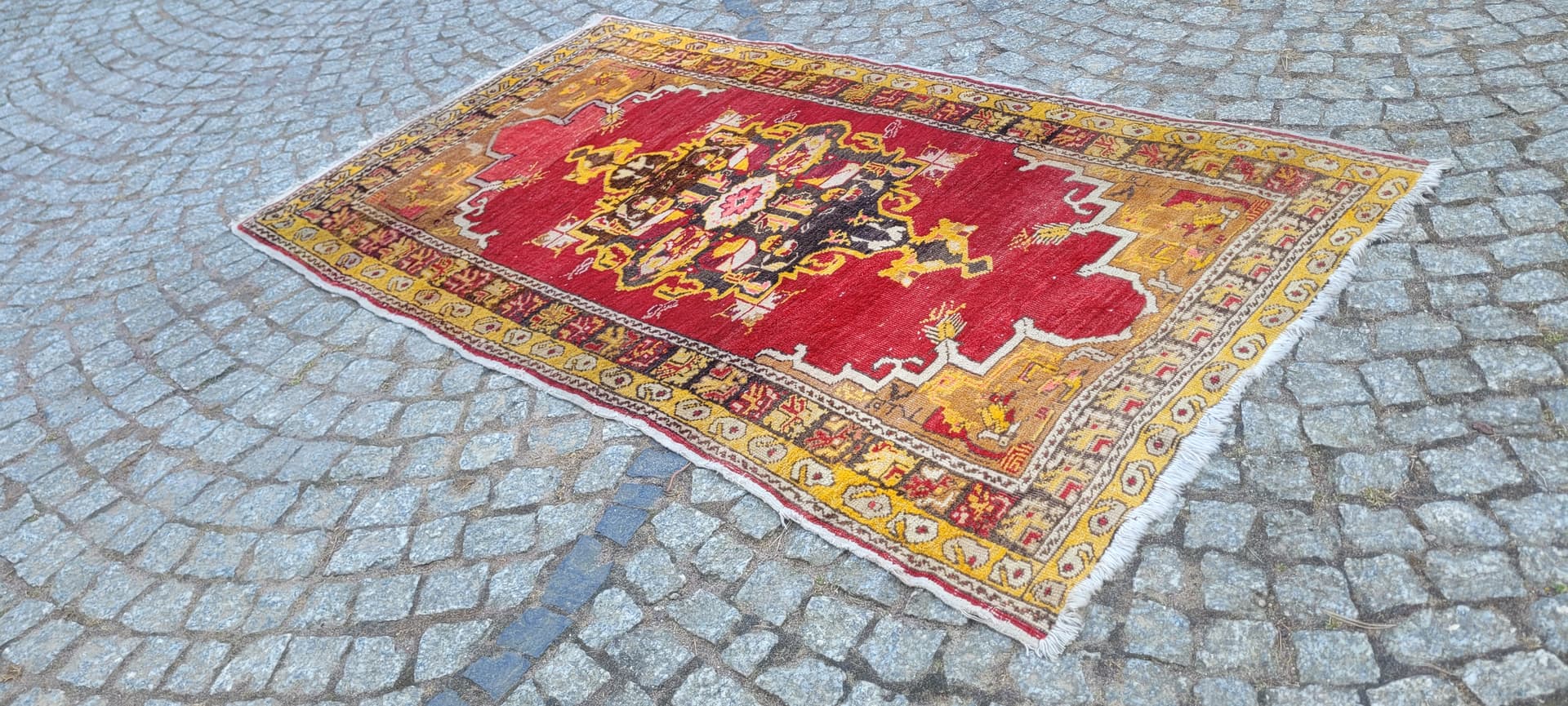 Anatolian rug, multicolor wool, Turkey - 288406