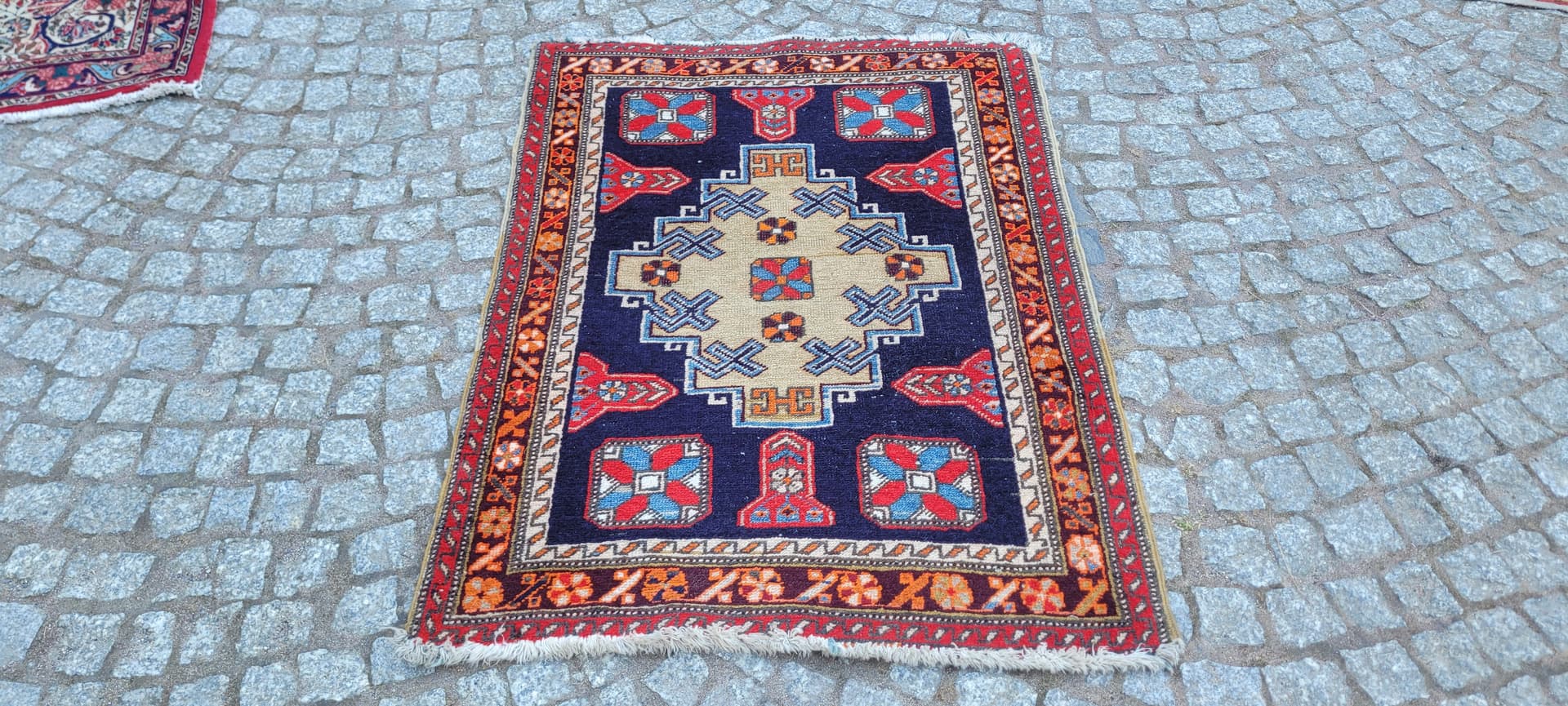 Rug Hamadan, multicolor wool, Iran - 288524