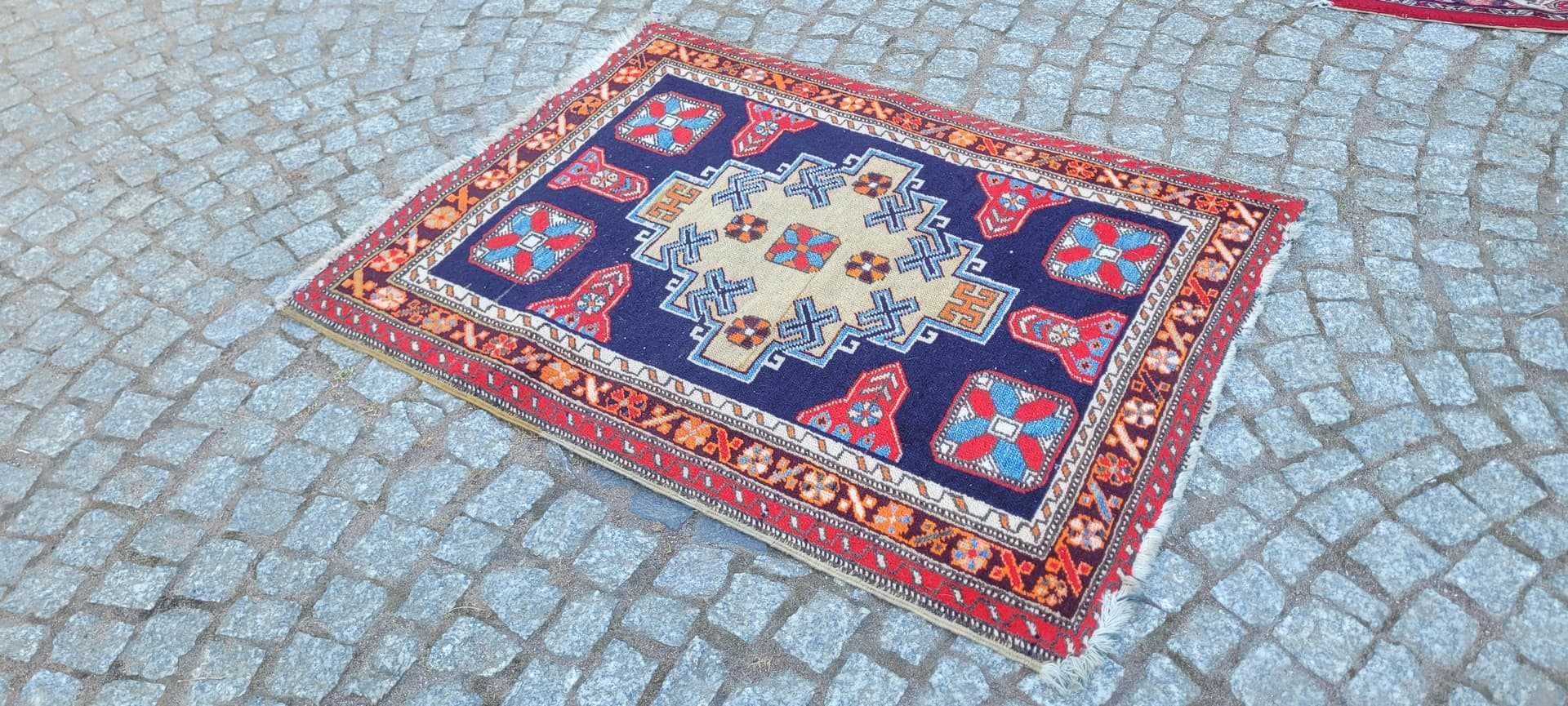 Rug Hamadan, multicolor wool, Iran - 288514