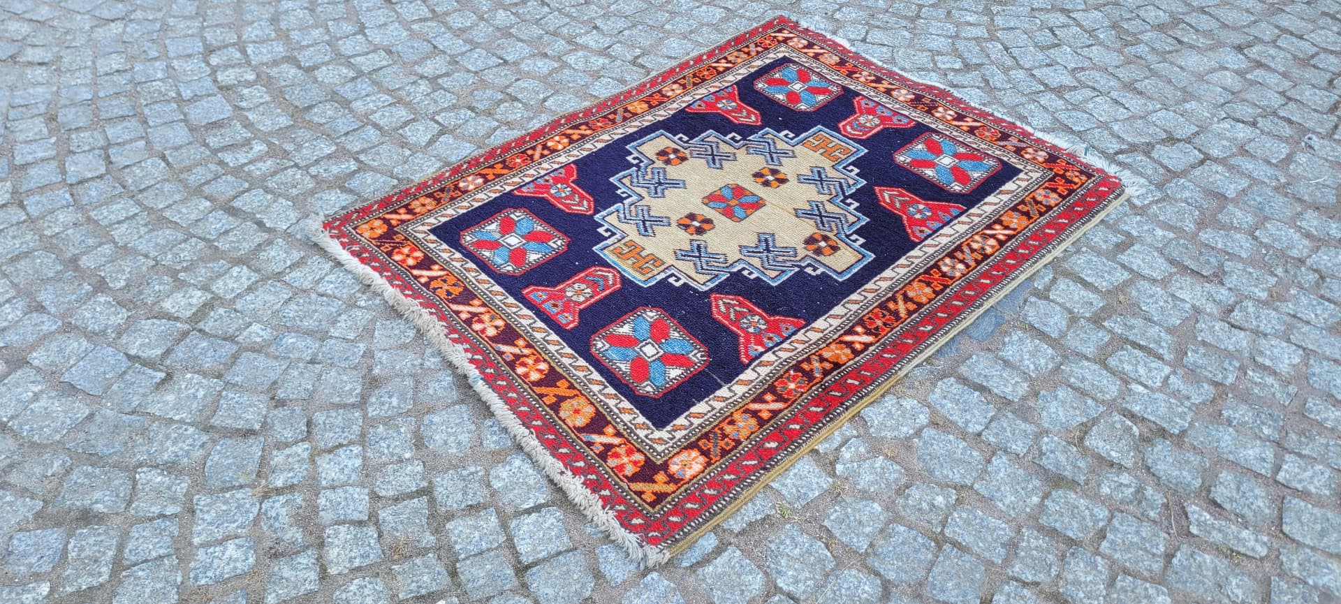 Rug Hamadan, multicolor wool, Iran - 288523