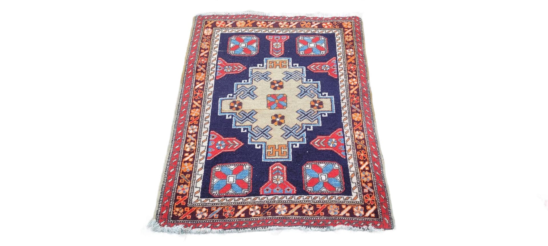 Rug Hamadan, multicolor wool, Iran