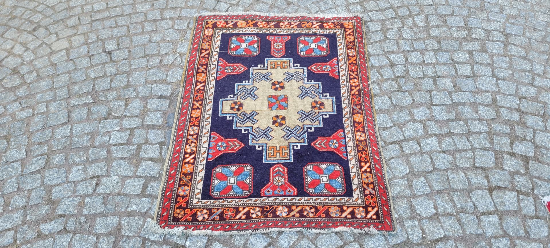 Rug Hamadan, multicolor wool, Iran - 288518