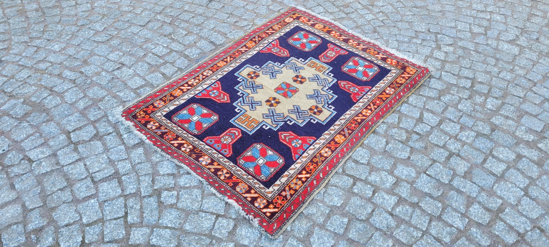 Rug Hamadan, multicolor wool, Iran - 288515