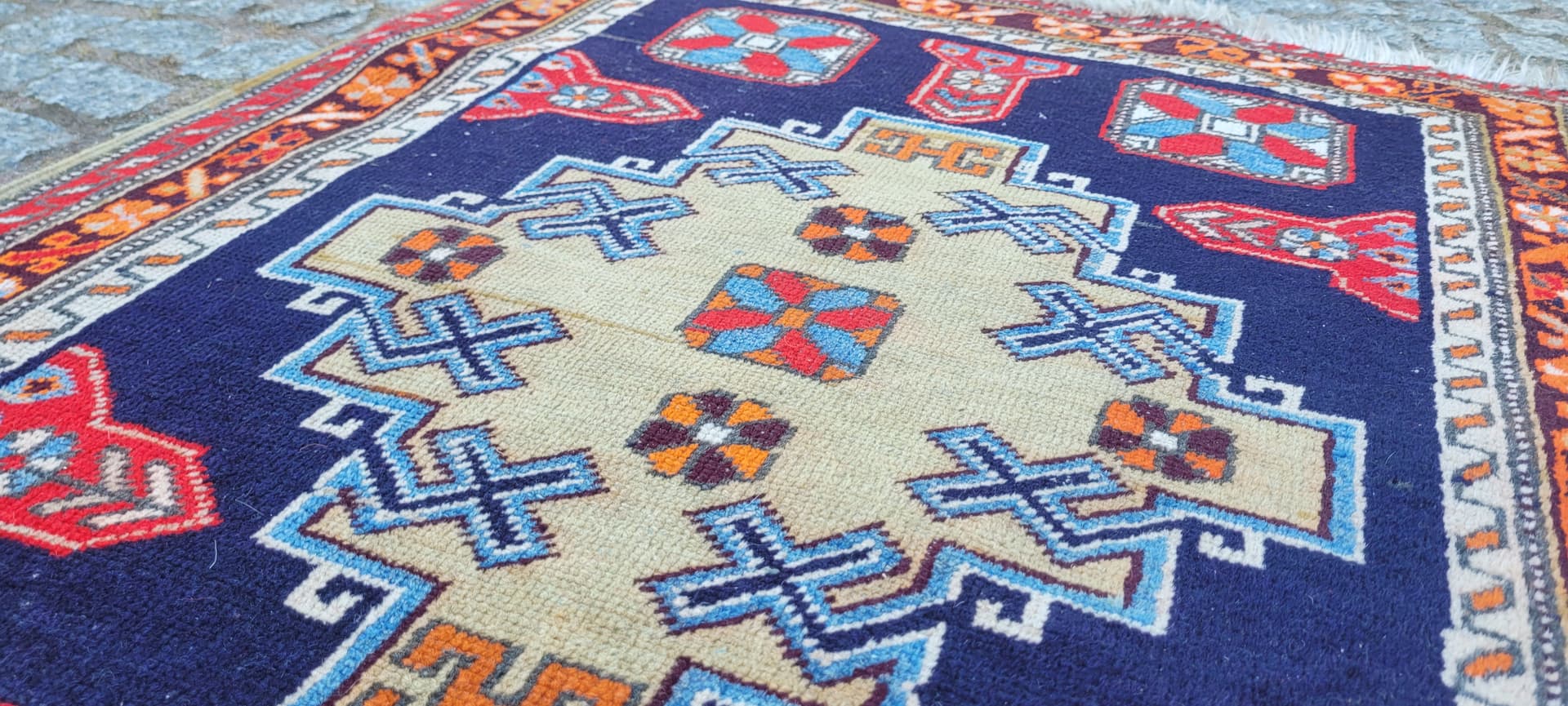 Rug Hamadan, multicolor wool, Iran - 288513