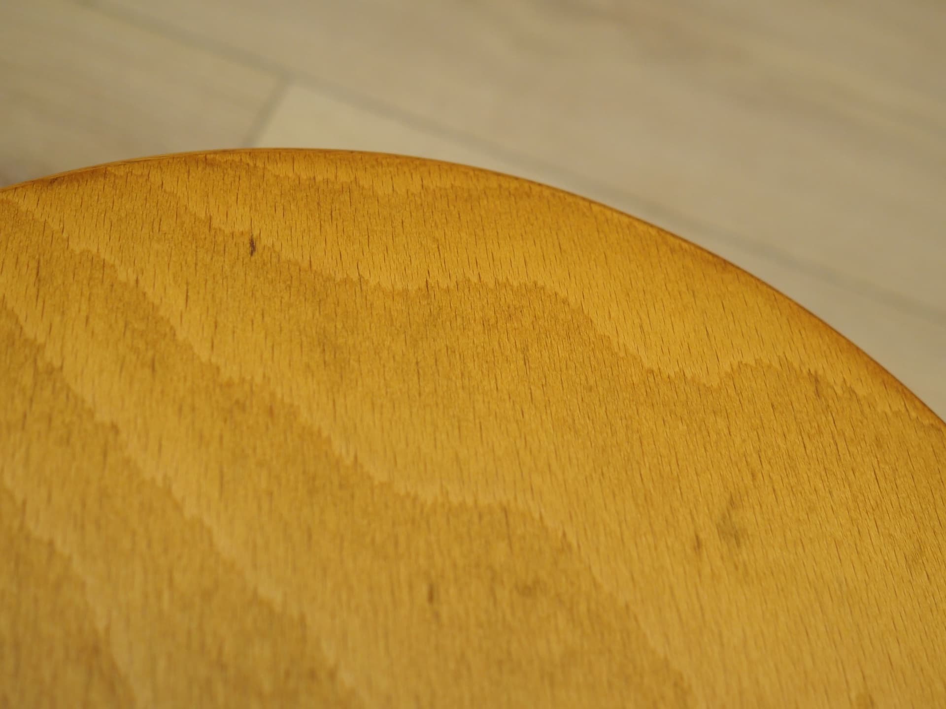 Komplet trzech kwietników, żółty, sklejka, Dania, lata 70. - 67418