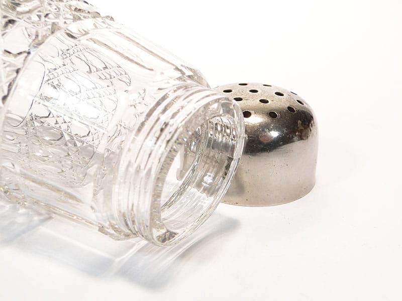 Cukierniczka, wzór wiedeński, transparentny kryształ, Austria, XIX wiek - 288608