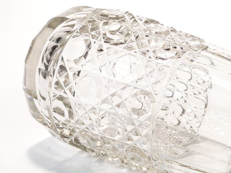 Cukierniczka, wzór wiedeński, transparentny kryształ, Austria, XIX wiek - 288606