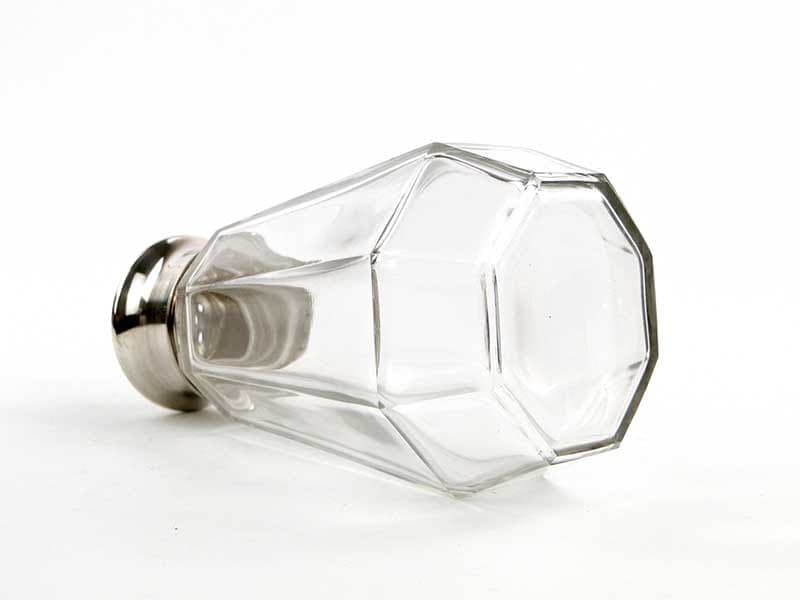 Cukierniczka, transparent szkło, srebro, Francja, początek XX w. - 288629