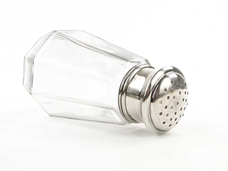 Cukierniczka, transparent szkło, srebro, Francja, początek XX w. - 288621