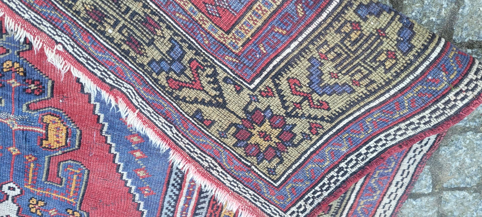 Dywan anatolijski, 125x230 cm, multikolor, wełna, Turcja, lata 70. - 288665