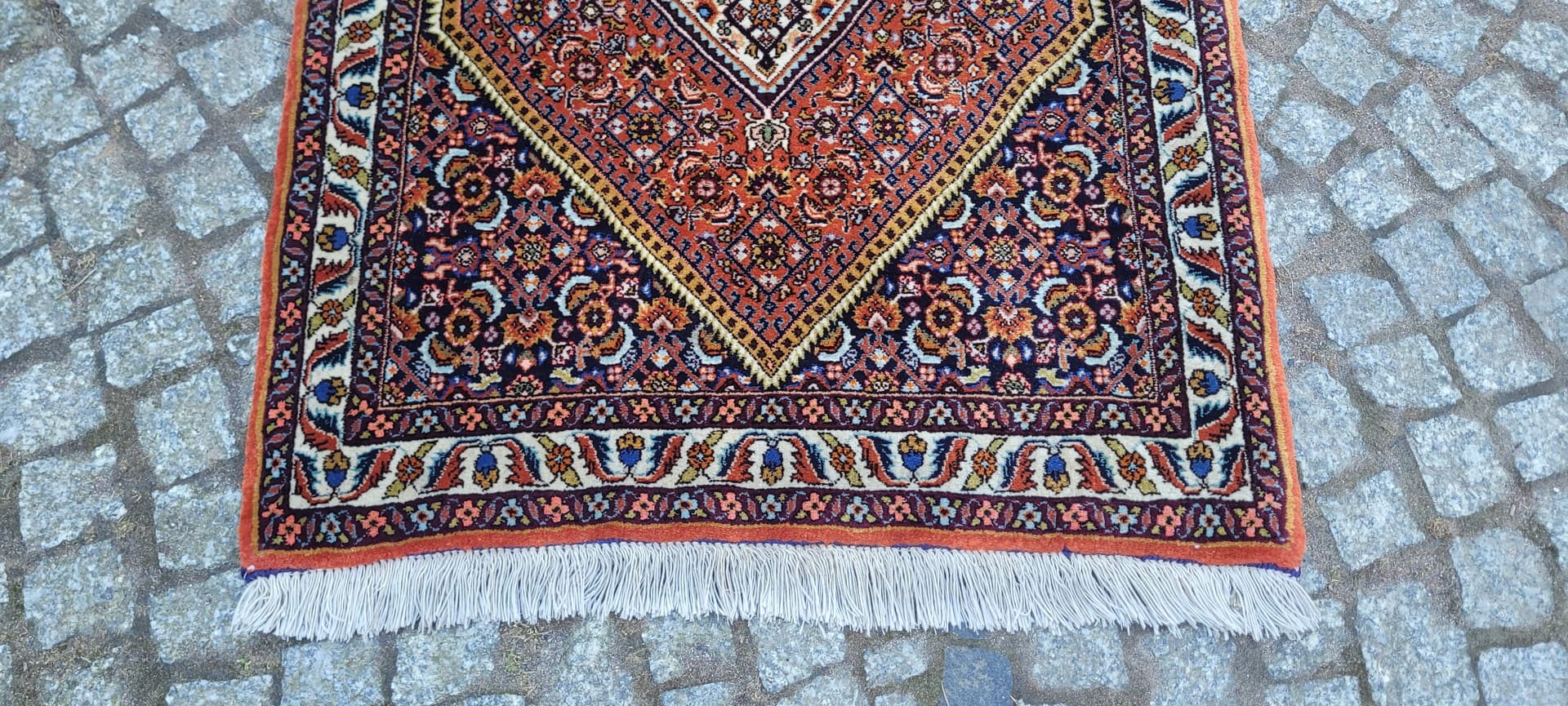 Dywan Bidjar Takab 105x73 cm, multikolor, wełna bawełna, Iran, początek XX w. - 288677