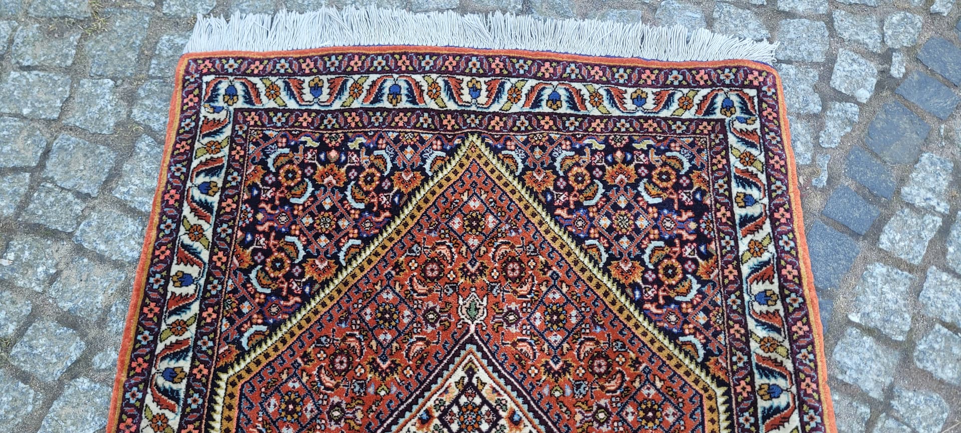 Dywan Bidjar Takab 105x73 cm, multikolor, wełna bawełna, Iran, początek XX w. - 288676